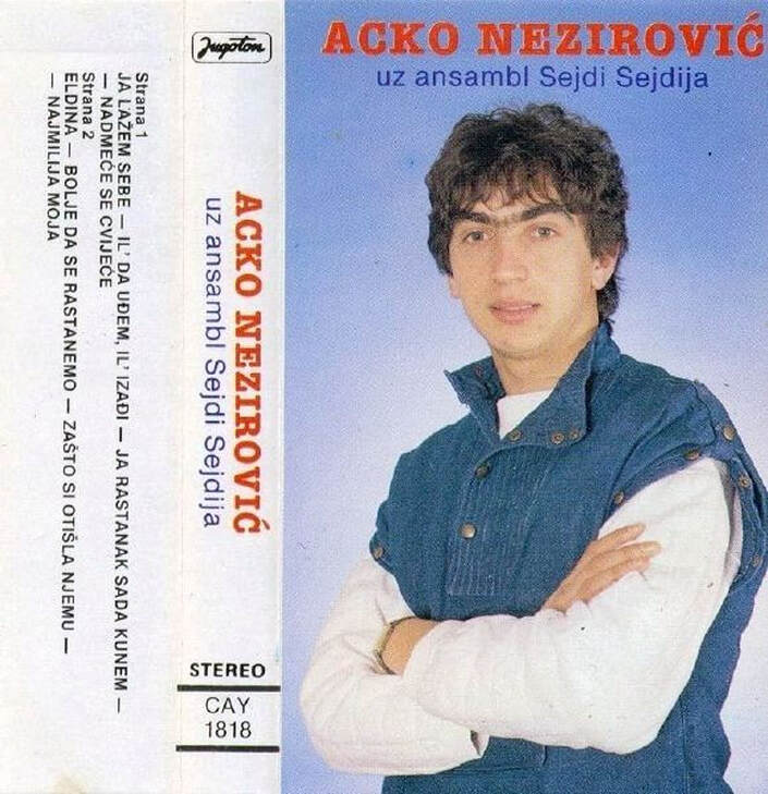 Acko Nezirovic 1986 - Ja lazem sebe - omot