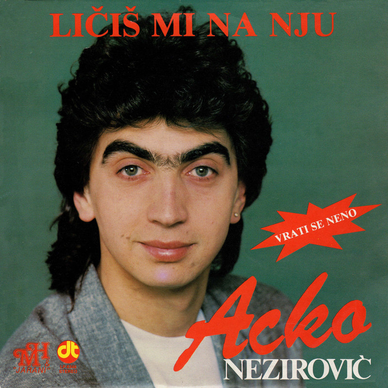 Acko Nezirovic 1989 - Licis mi na nju - omot