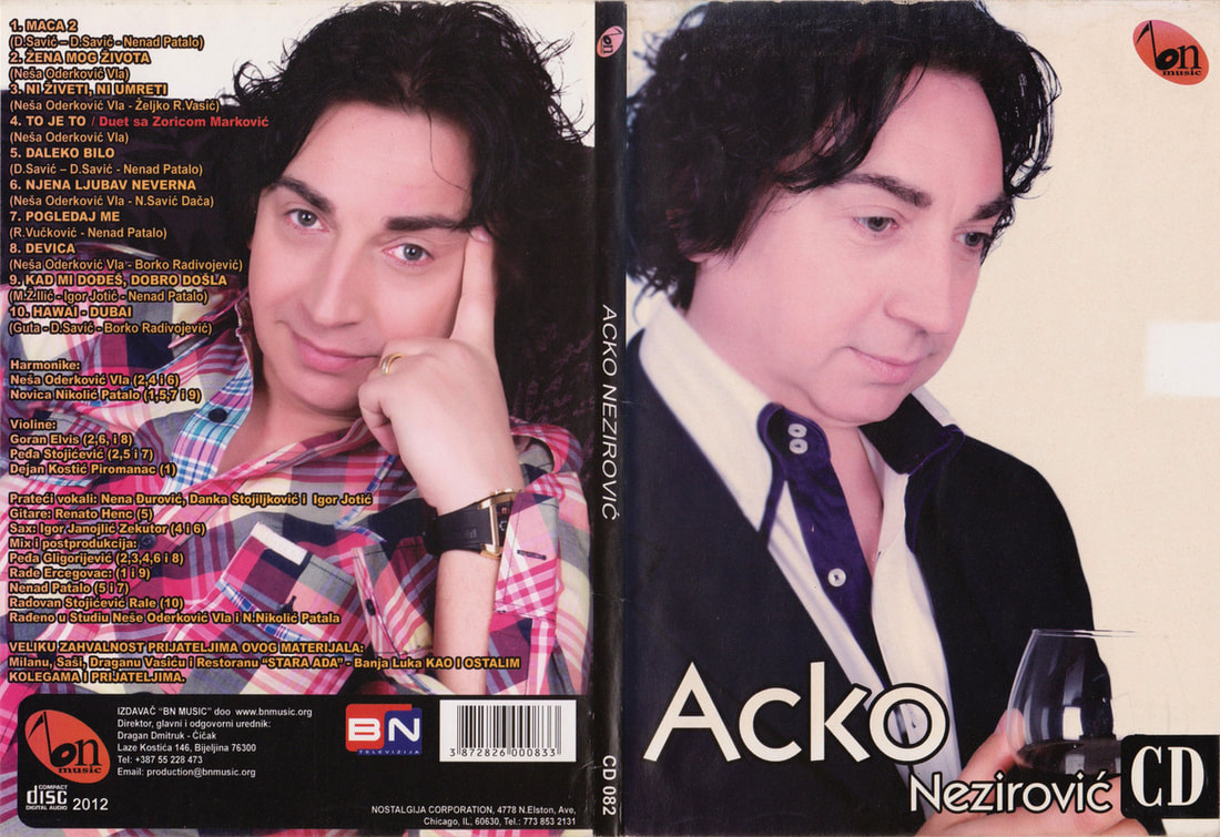 Acko Nezirovic 2012 - Zena mog zivota​ - omot