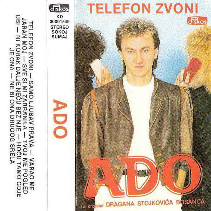 Ado Gegaj 1988 - Telefon zvoni - omot