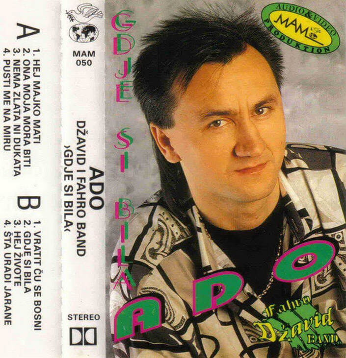 Ado Gegaj 1994 - Gdje si bila - omot