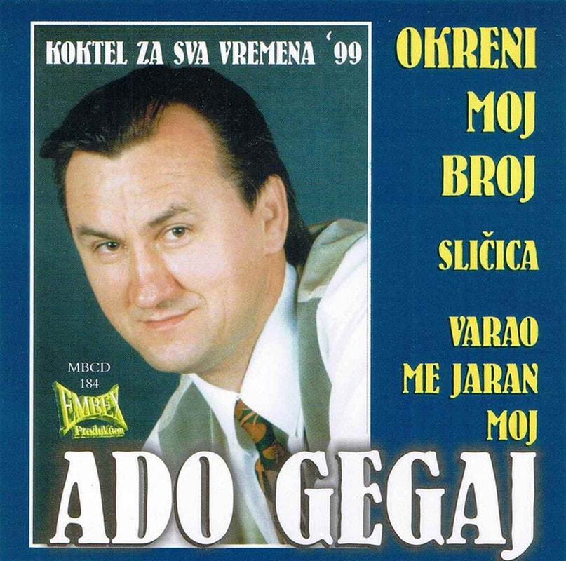 Ado Gegaj 1999 - Koktel za sva vremena - omot