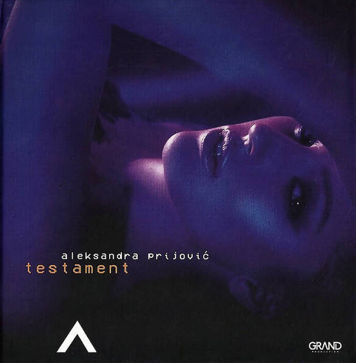 Aleksandra Prijovic 2017 - Testament - omot