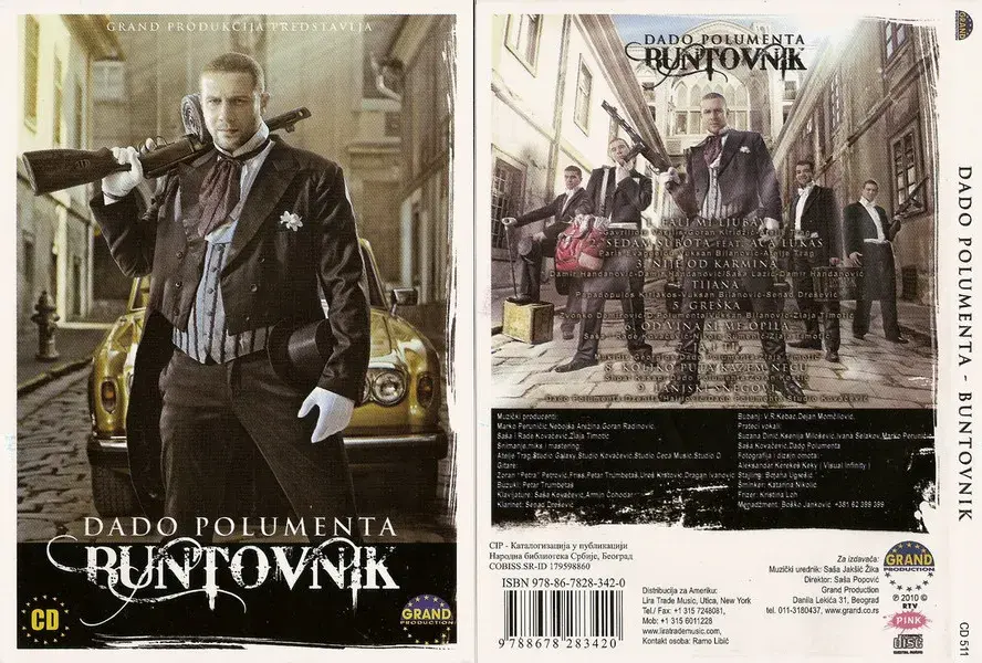 Dado Polumenta 2010 - Buntovnik - omot