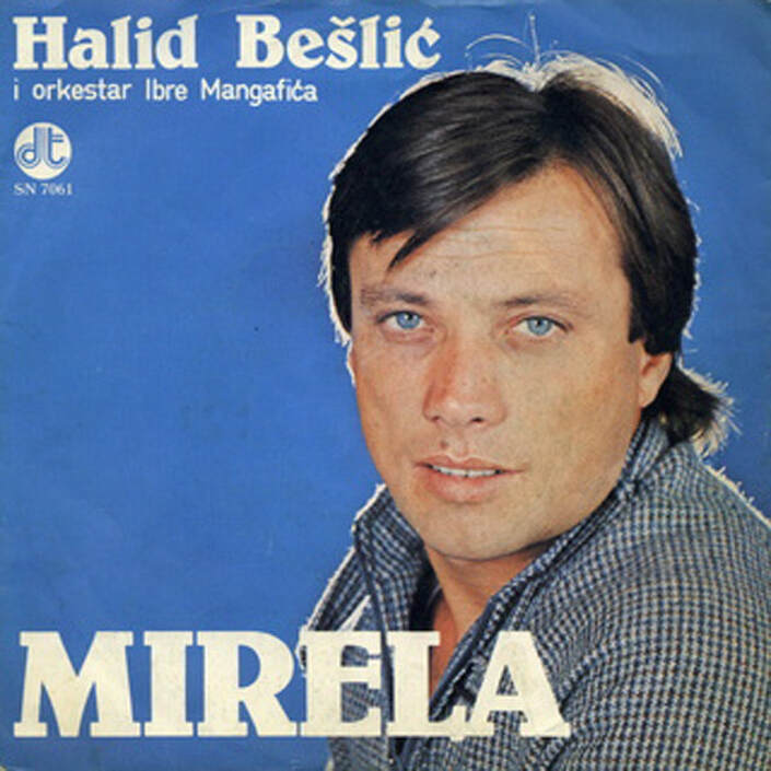 Halid Beslic 1981 - Mirela (Singl) - omot