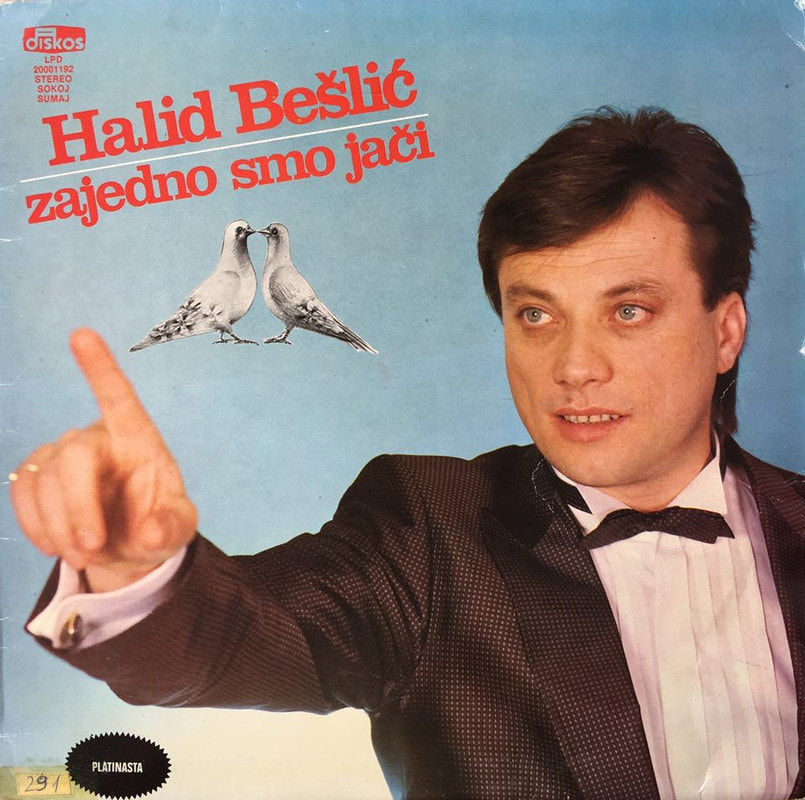Halid Beslic 1986 - Zajedno smo jaci - omot