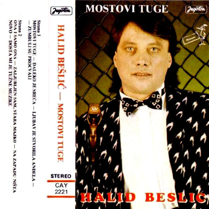 Halid Beslic 1988 - Mostovi tuge - omot