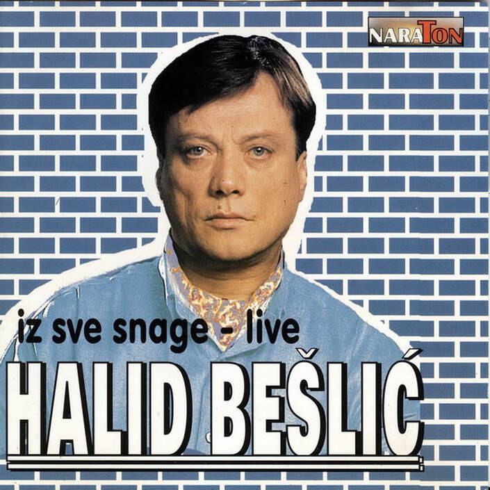 Halid Beslic 1996 - Iz sve snage Live - omot