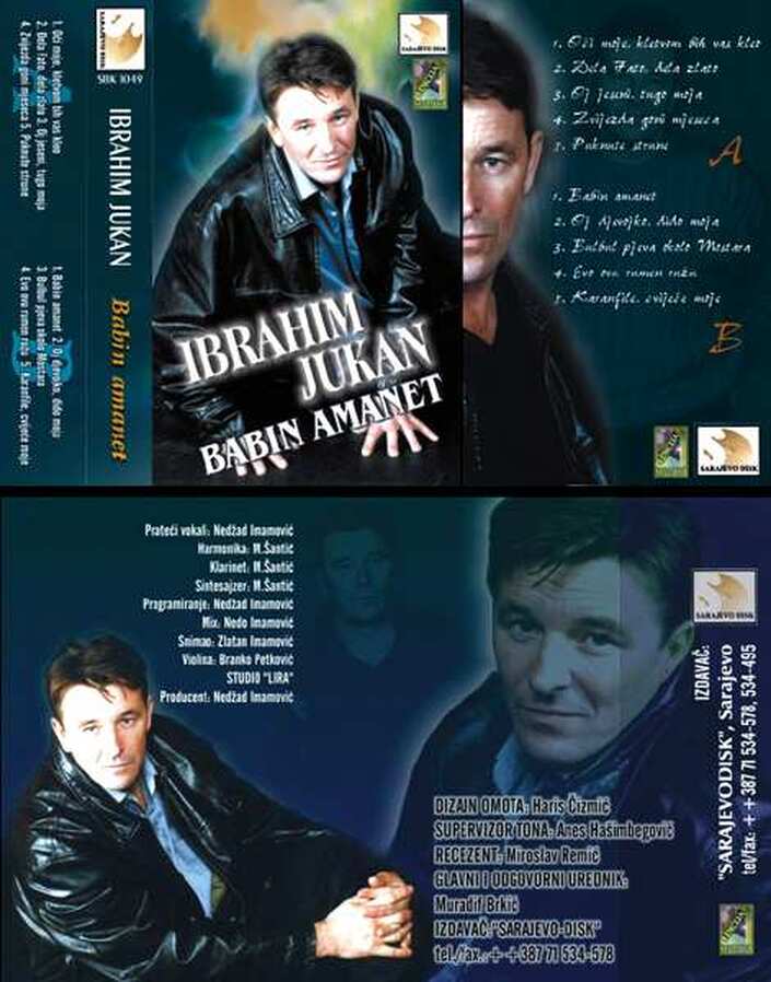 Ibrahim Jukan 1999 - Babin amanet - omot
