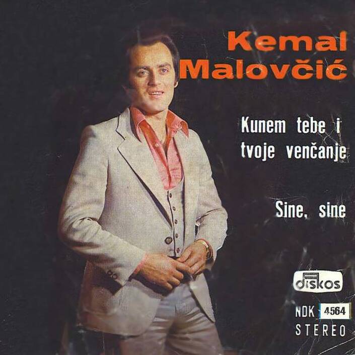 Kemal Malovcic 1976 - Kunem tebe i tvoje vencanje (Singl) - omot
