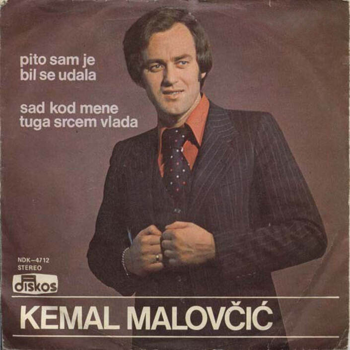 Kemal Malovcic 1977 - Pito sam je bil se udala (Singl) - omot