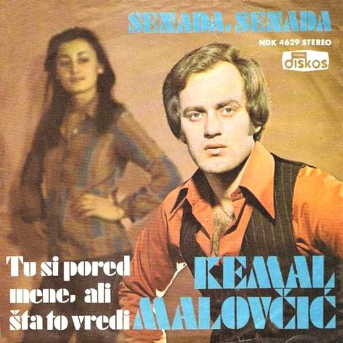 Kemal Malovcic 1977 - Senada Senada (Singl) - omot