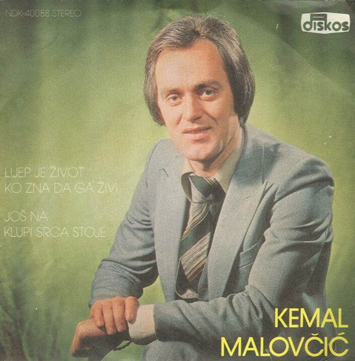 Kemal Malovcic 1981 - Lijep je zivot ko zna da ga zivi (Singl) - omot