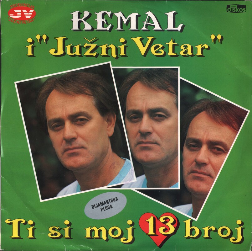 Kemal Malovcic 1991 - Ti si moj 13 broj - omot
