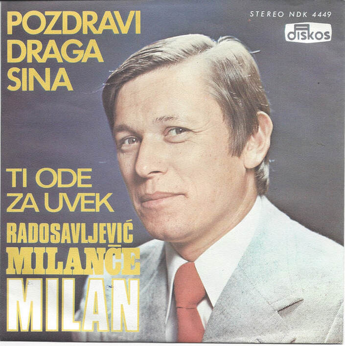 Milance Radosavljevic 1975 - Pozdravi draga sina (Singl) - omot