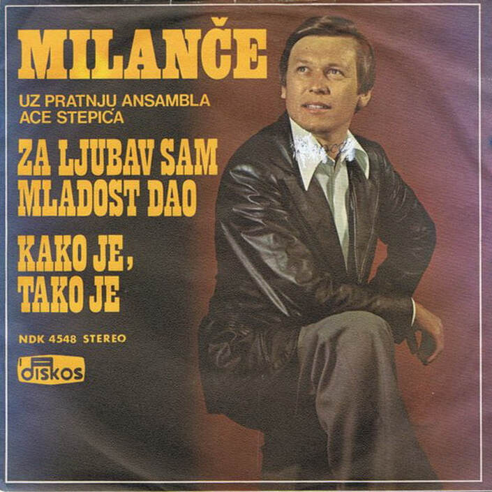 Milance Radosavljevic 1976 - Za ljubav sam mladost dao (Singl) - omot