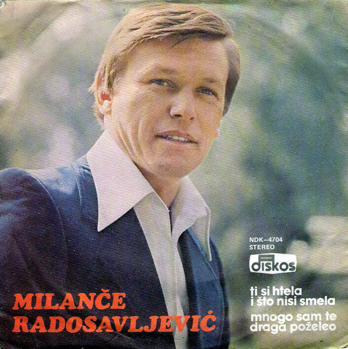 Milance Radosavljevic 1977 - Ti si htela i sto nisi smela (Singl) - omot