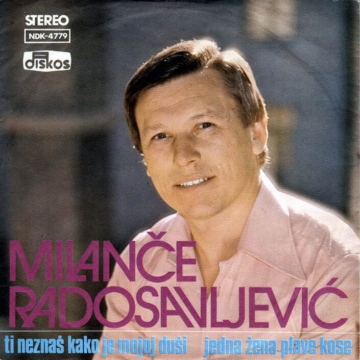 Milance Radosavljevic 1978 - Ti ne znas kako je mojoj dusi (Singl) - omot