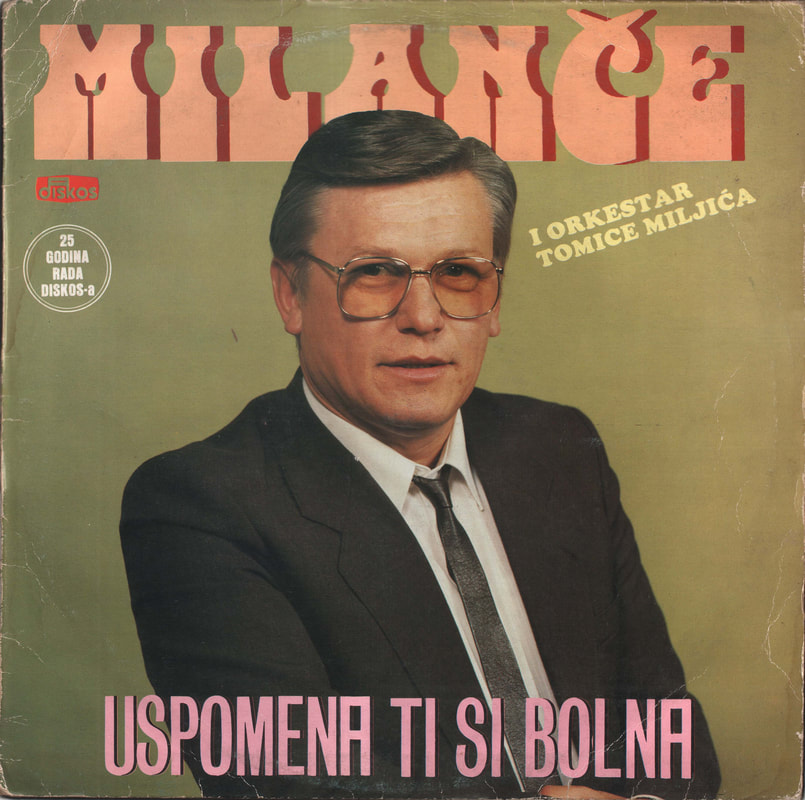 Milance Radosavljevic 1988 - Uspomena ti si bolna - omot