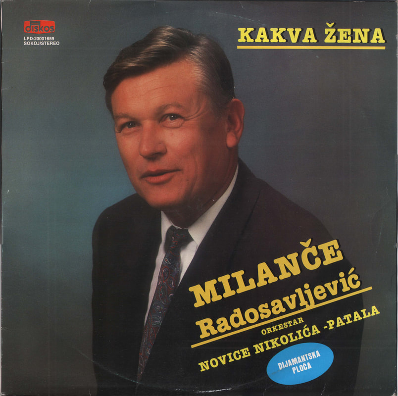 Milance Radosavljevic 1991 - Kakva zena - omot