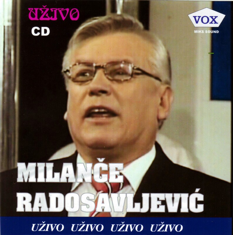 Milance Radosavljevic 2008 - Uzivo - omot