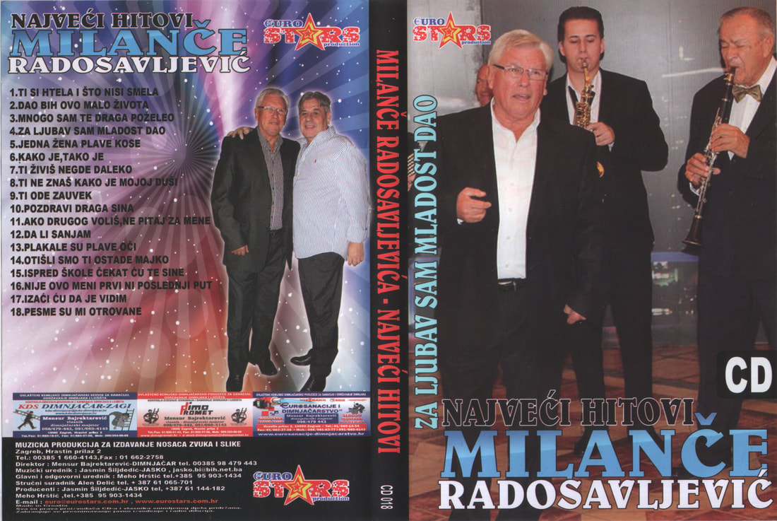 Milance Radosavljevic 2015 - Najveci hitovi - omot