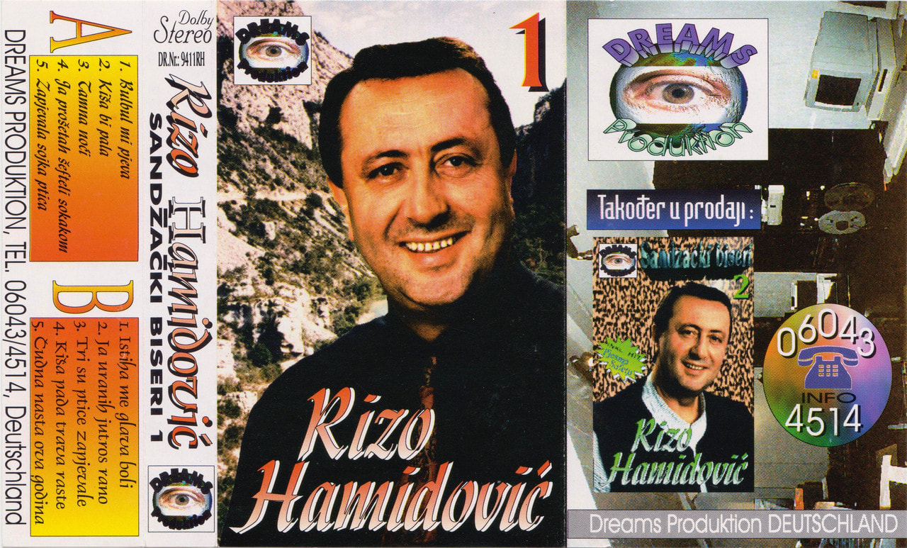 Rizo Hamidovic 1994 - Sandzacki biseri 1 - omot