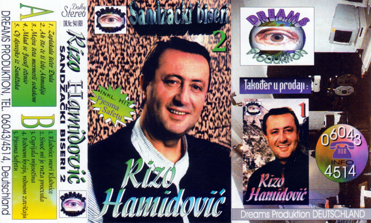 Rizo Hamidovic 1994 - Sandzacki biseri 2 - omot