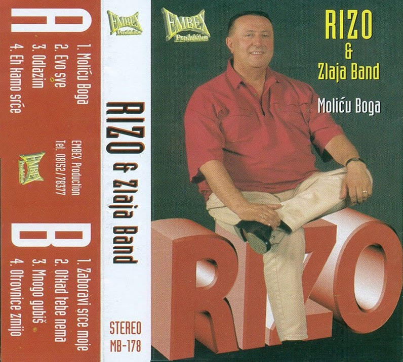 Rizo Hamidovic 1999 - Molicu Boga - omot