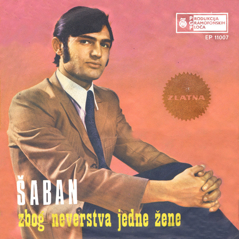 Saban Saulic 1970 - Zbog neverstva jedne zene (Single) - omot
