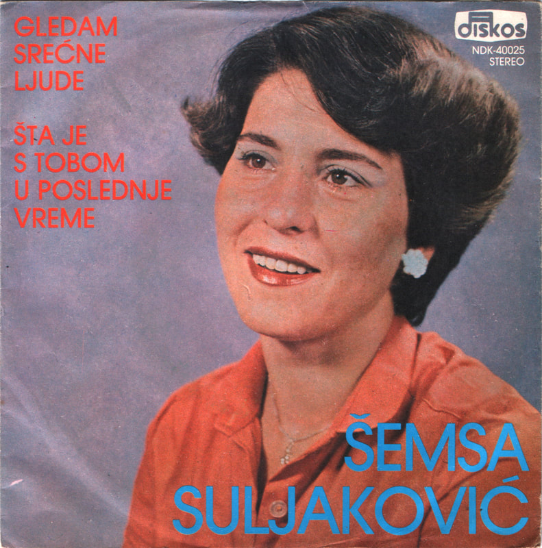 Semsa Suljakovic 1981 - Gledam srecne ljude - omot