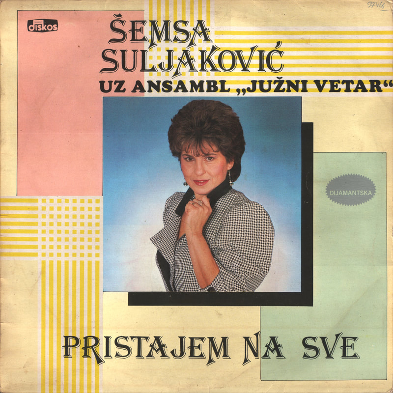 Semsa Suljakovic 1986 - Pristajem na sve - omot