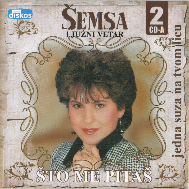 Semsa Suljakovic 2009 - Jedna suza na tvom licu - Sto me pitas 2 CD - omot