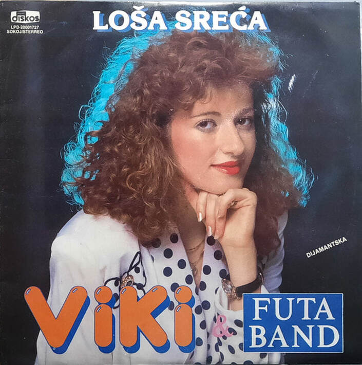 Violeta Viki Miljkovic 1992 - Losa sreca - omot