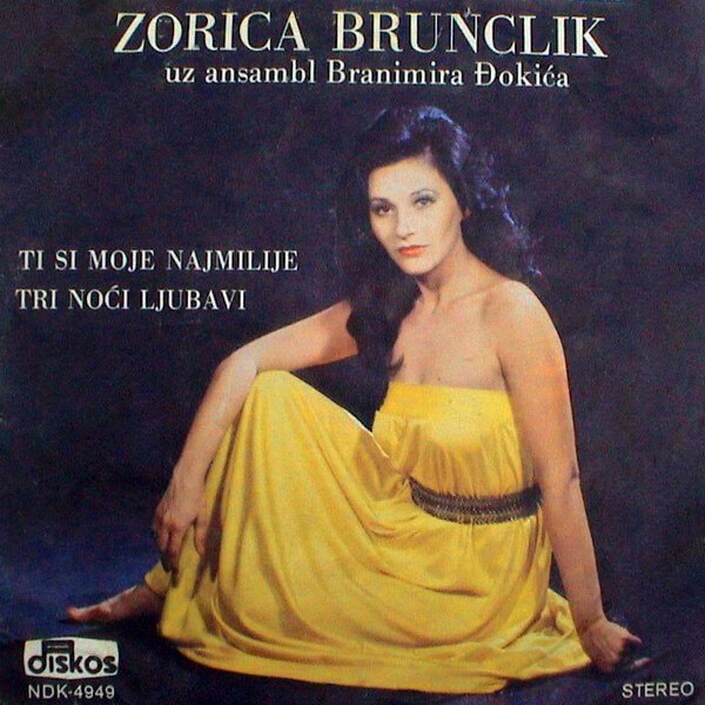 Omot albuma Zorica Brunclik – Ti si moje najmilije, 1979