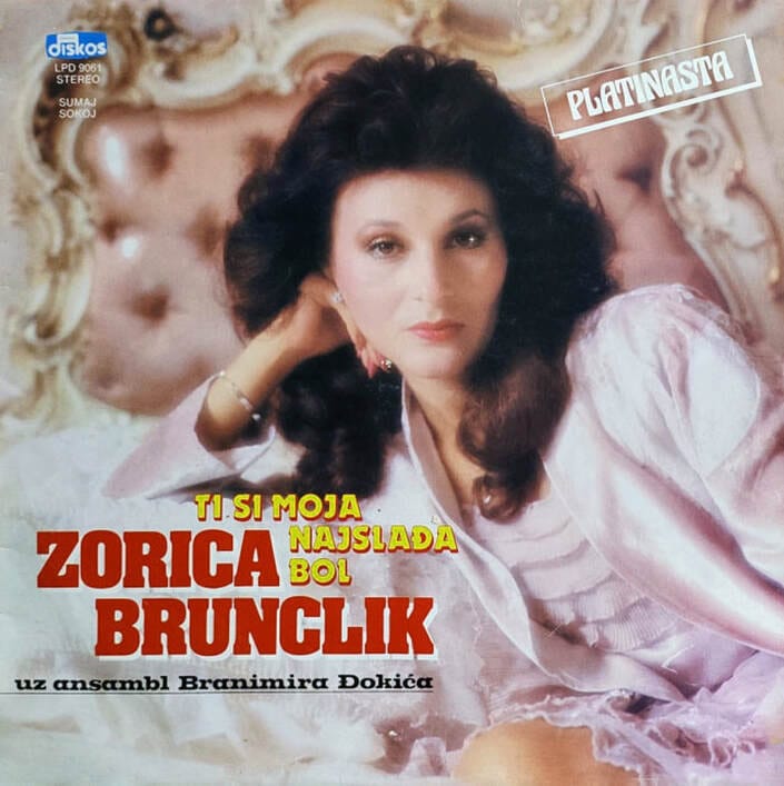 Omot albuma Zorica Brunclik – Ti si moja najslađa bol, 1983