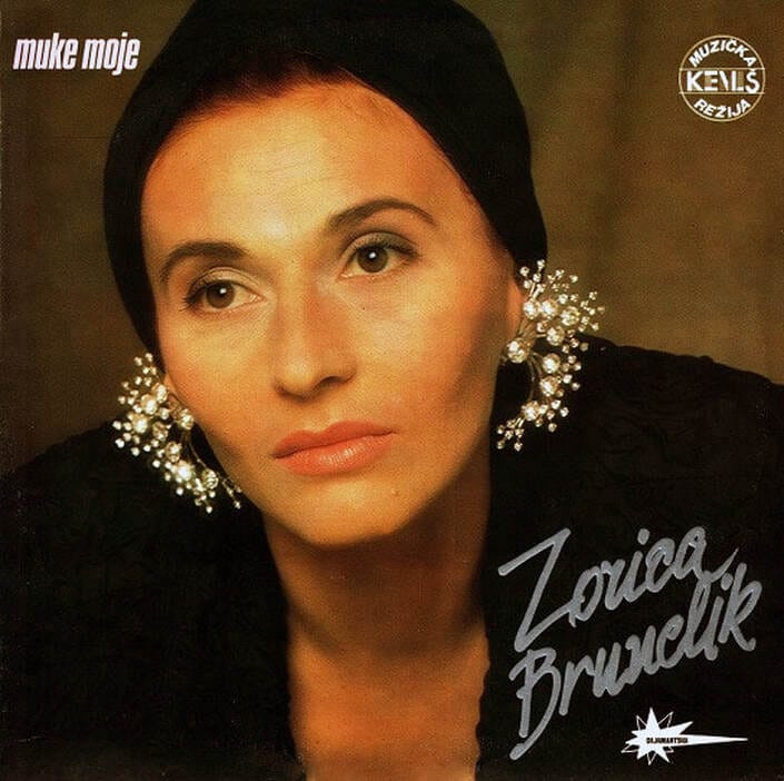 Omot albuma Zorica Brunclik – Muke moje, 1988