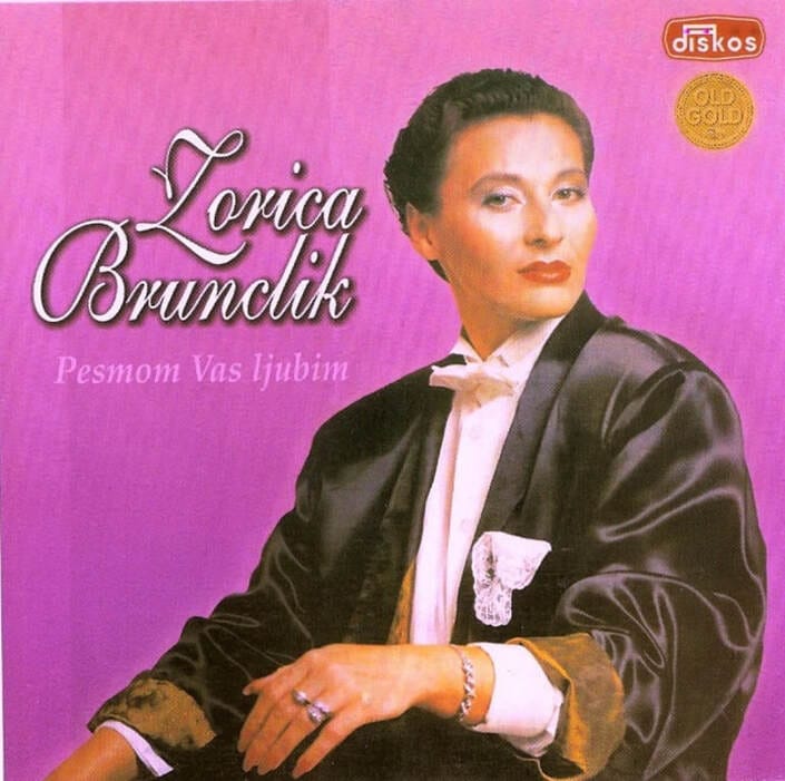 Omot albuma Zorica Brunclik – Pesmom vas ljubim, 2000