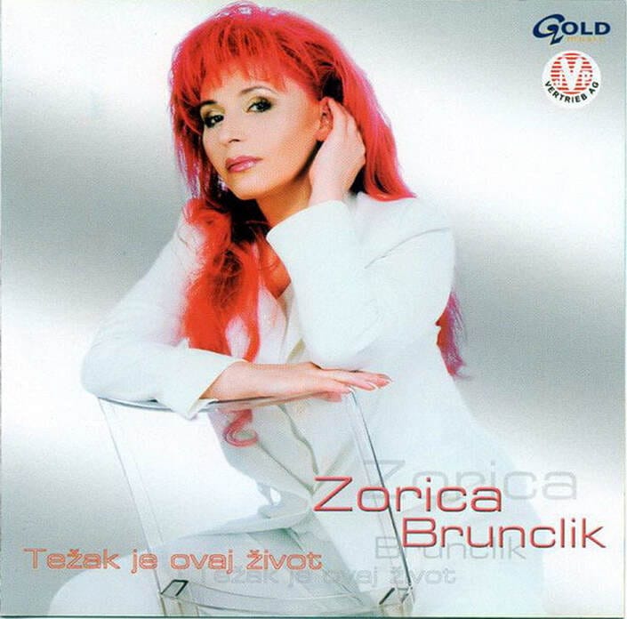 Omot albuma Zorica Brunclik – Težak je ovaj život, 2002