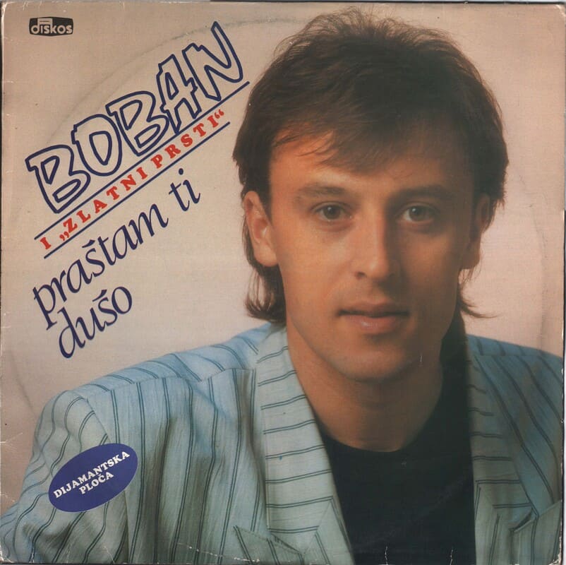 Omot albuma Boban Zdravković – Praštam ti dušo, 1989