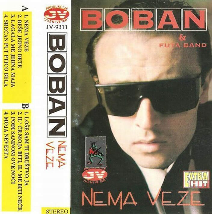 Omot albuma Boban Zdravković – Nema veze, 1993