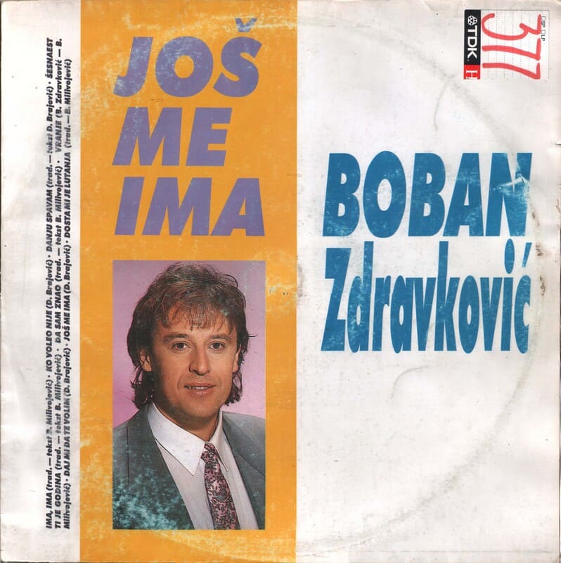 Omot albuma Boban Zdravković – Još me ima, 1994