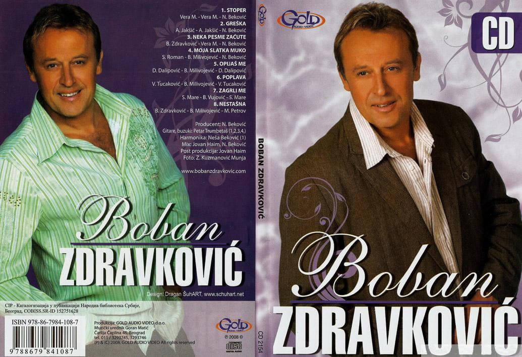 Omot albuma Boban Zdravković – Stoper, 2008