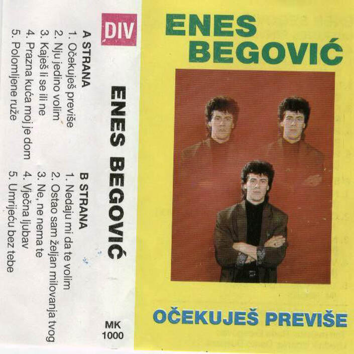 Enes Begovic 1992 - Ocekujes previse - omot albuma