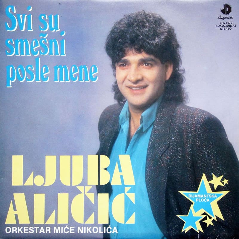Omot albuma Ljuba Aličić – Svi su smešni posle mene, 1990