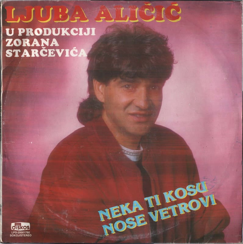 Omot albuma Ljuba Aličić – Neka ti kosu nose vetrovi, 1993