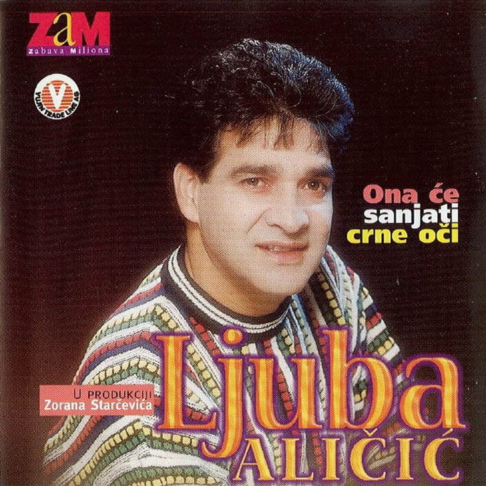 Omot albuma Ljuba Aličić – Ona će sanjati crne oči, 1998