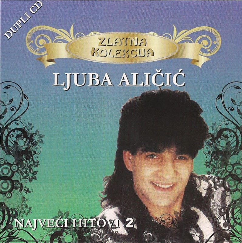 Omot albuma Ljuba Aličić – Najveći hitovi 2, dupli CD, 2008