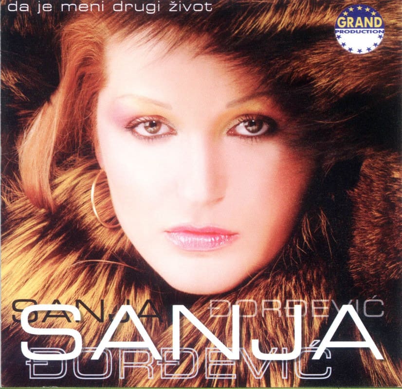 Omot albuma Sanja Đorđević – Da je meni drugi zivot, 2002