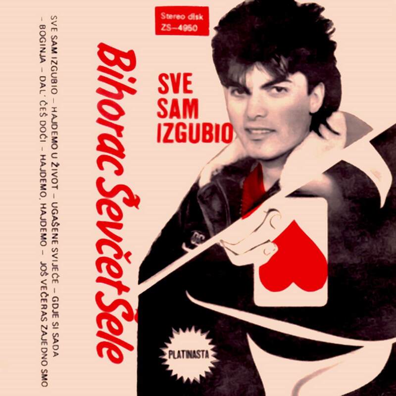 Seki Bihorac 1992 - Sve sam izgubio - omot albuma